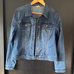 Tribal Jeans Classic Blue Jean Jacket